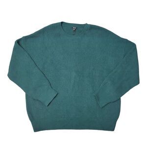 Express Women's Crewneck Easy Care Long Sleeved Relaxed Fit Sweater - Junebug